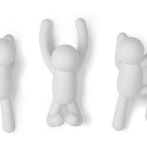 Umbra Wandhaken Buddy Weiss, Kunststoff