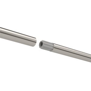 Umbra Vorhangstange Zen 81 – 163 cm, Silber