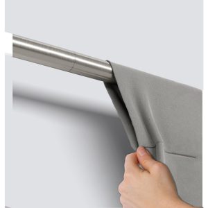 Umbra Vorhangstange Zen 81 – 163 cm, Silber